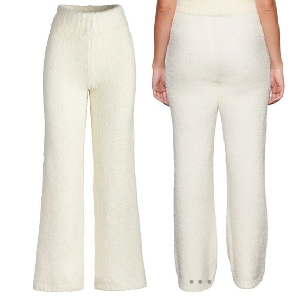 SKIMS COZY KNIT PANT Bone 2X  Leisure Lounge pants  NWT - Picture 1 of 16